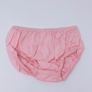 Janie and Jack Pink Cotton Diaper Cover